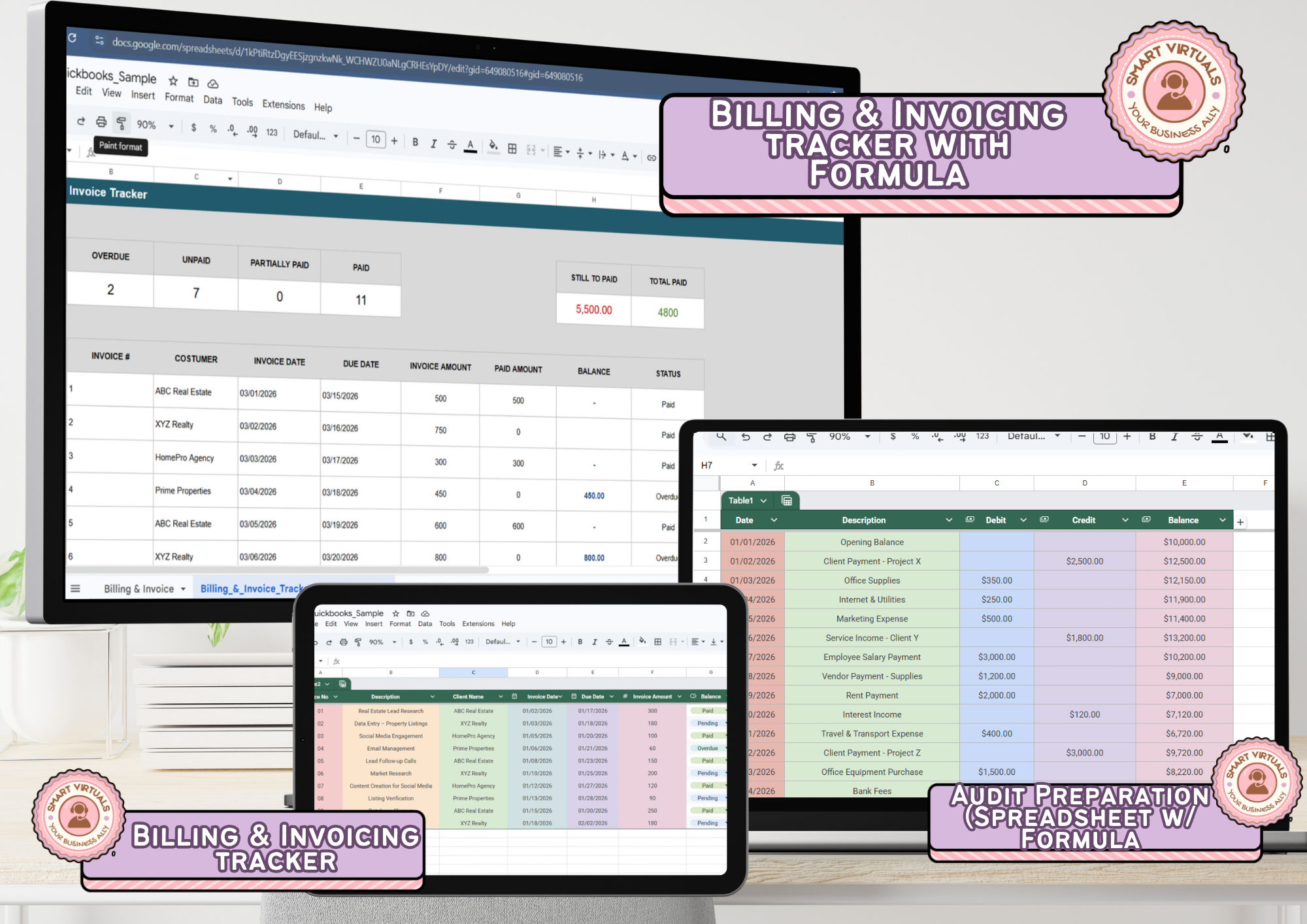 Account payables and Account Receivables